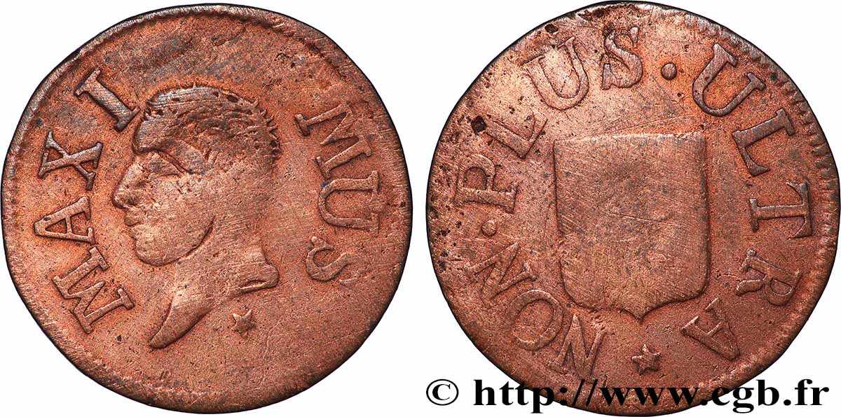 KARL X Jeton de Lille, Maximus, Non plus ultra fSS/SS