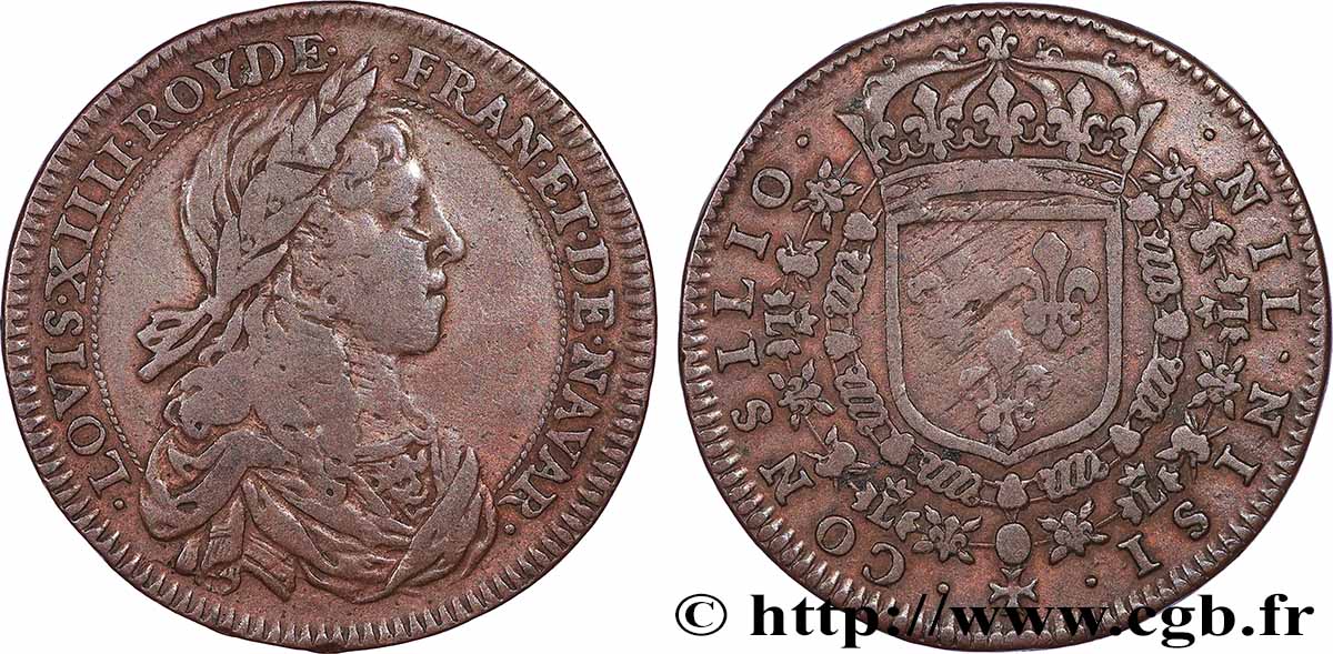 CONSEIL DU ROI Émission vers 1670 TB+