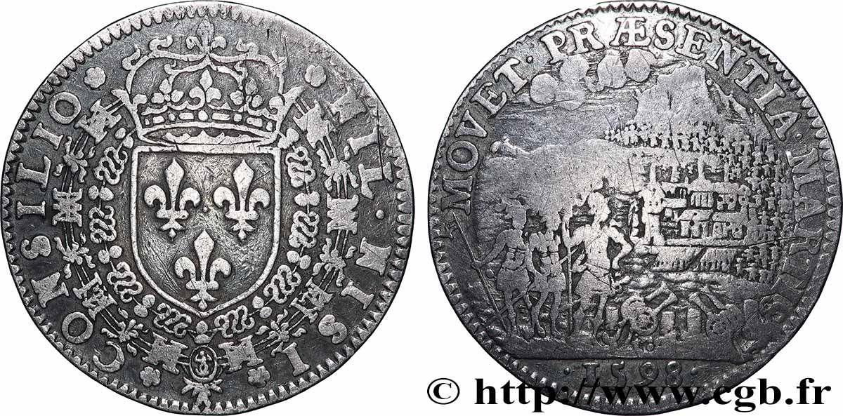 PICARDIE HENRI IV assiège Amiens BB