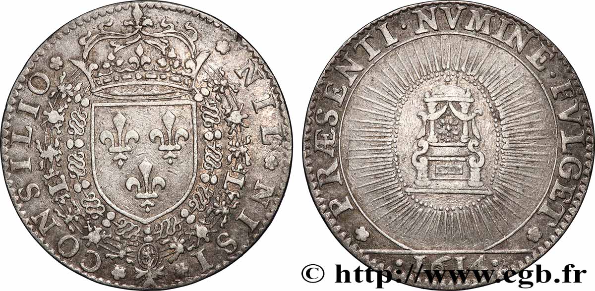 CONSEIL DU ROI Majorité de Louis XIII, ouverture des États Généraux TTB