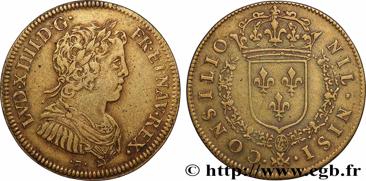 CONSEIL DU ROI Louis XIV TTB