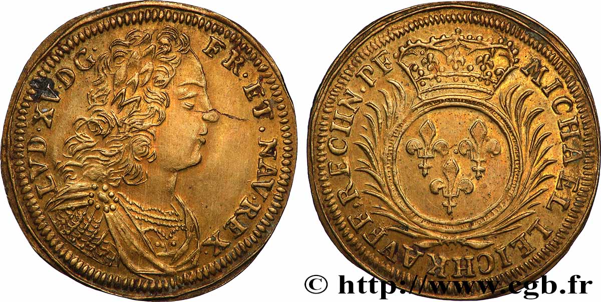 LOUIS XV DIT LE BIEN AIMÉ Michael Leichkauff TTB+