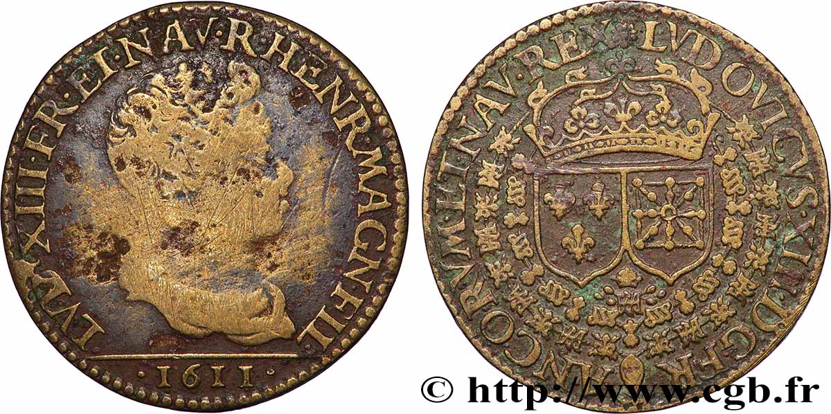 LOUIS XIII LE JUSTE TB+/TTB
