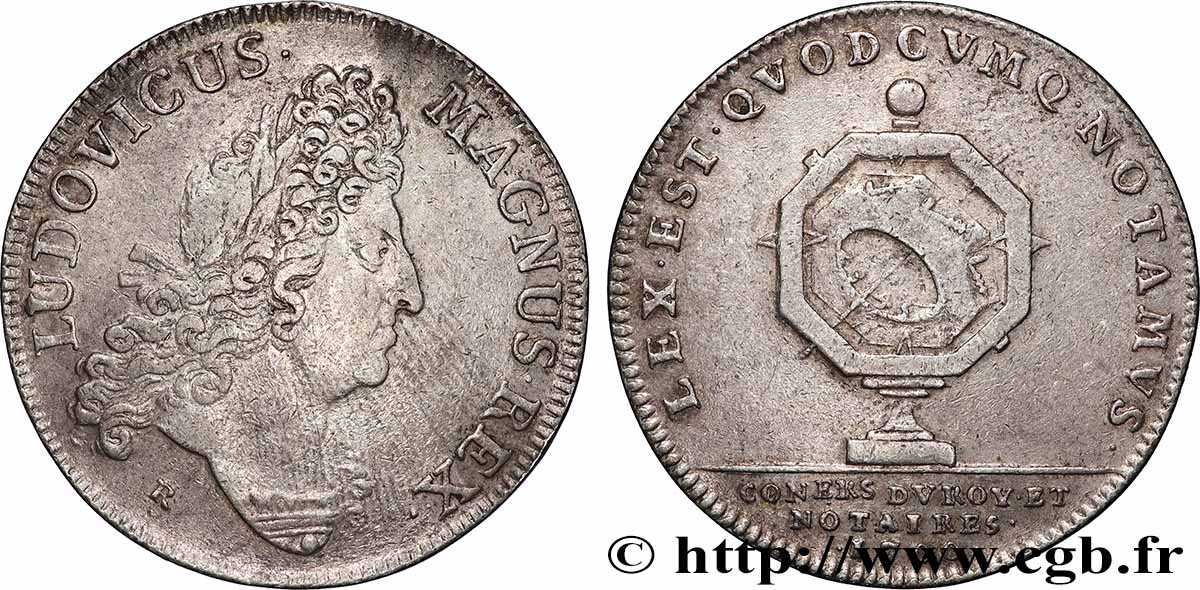 NOTAIRES ROYAUX Notaires de Paris, émission de 1700 - Louis XIV VF