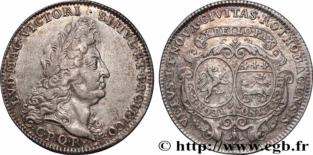 ROUEN (VILLE DE...) Louis XIV XF