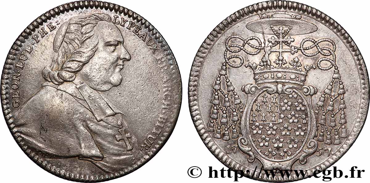 BERRY - Villes et Noblesse Georges - Louis Phélypeaux d Herbault TTB