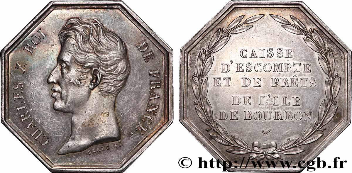 COLONIES (LES BANQUES DES...) Caisse d’escompte et de prêts de l’île de Bourbon TTB+