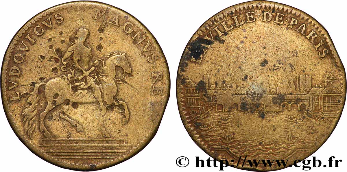 PARIS - LOCAL ADMINISTRATION Louis XIV BC