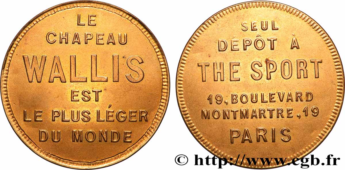 ADVERTISING AND ADVERTISING TOKENS AND JETONS Chapeau Wallis AU