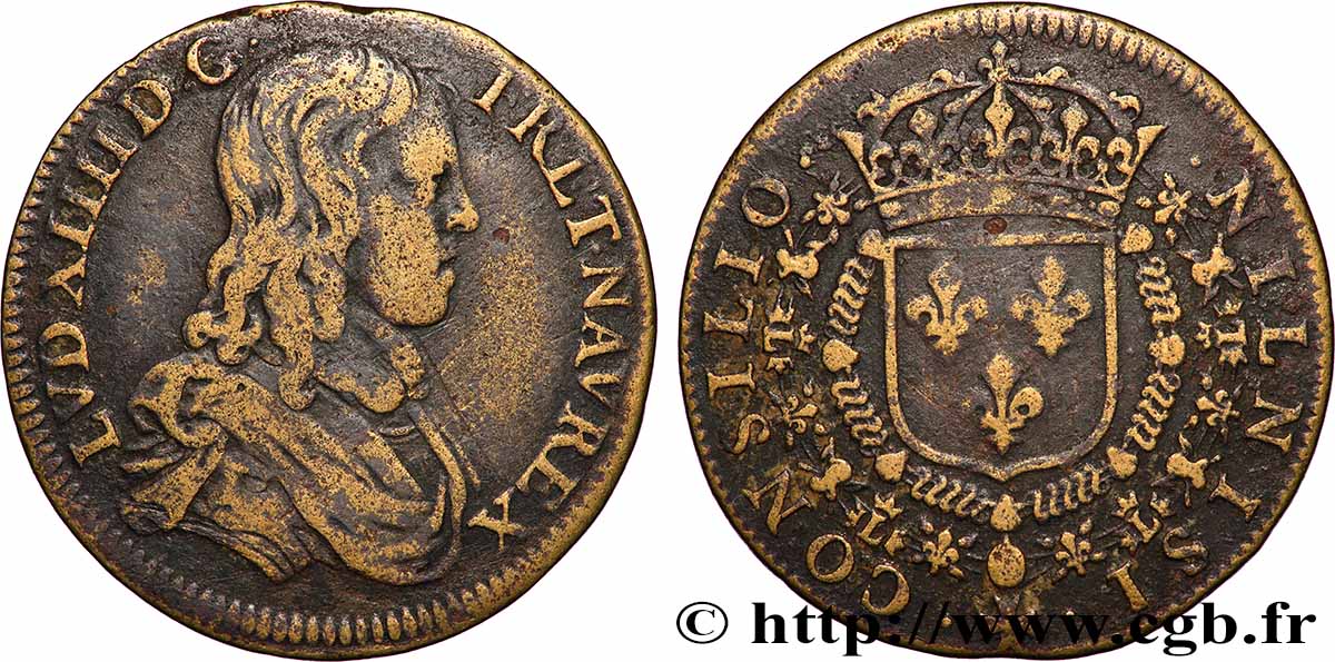 CONSEIL DU ROI Louis XIV VF/XF
