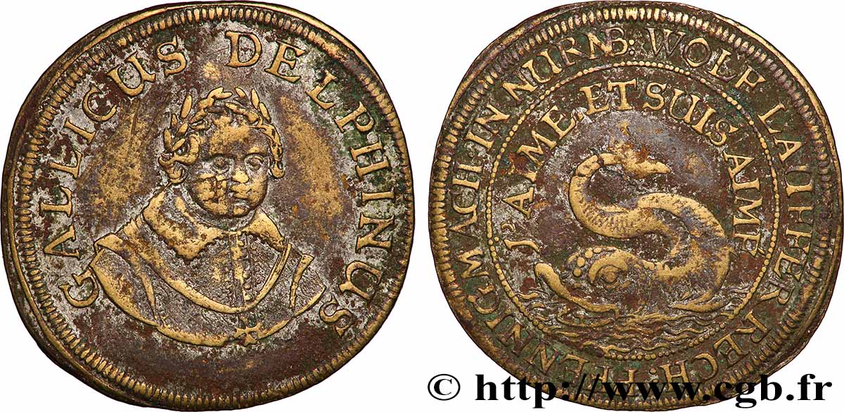 ROUYER - X. JETONS DE NUREMBERG Dauphiné Le Dauphin VF