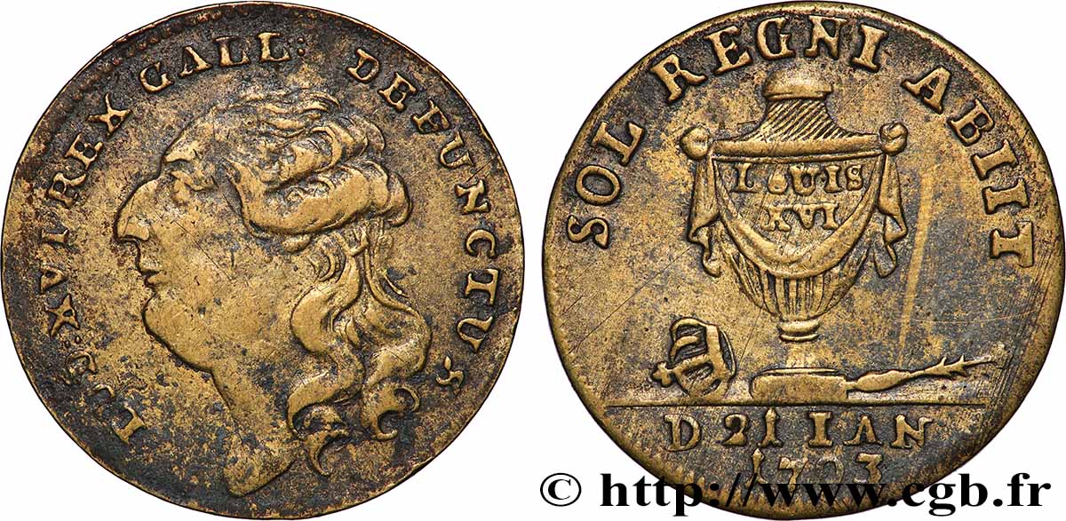 LOUIS XVI Le roi martyr VF/XF