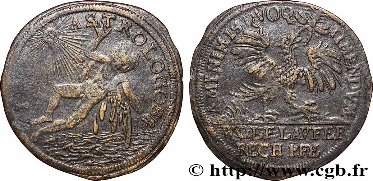 ROUYER - X. NUREMBERG JETONS AND TOKENS Icare XF
