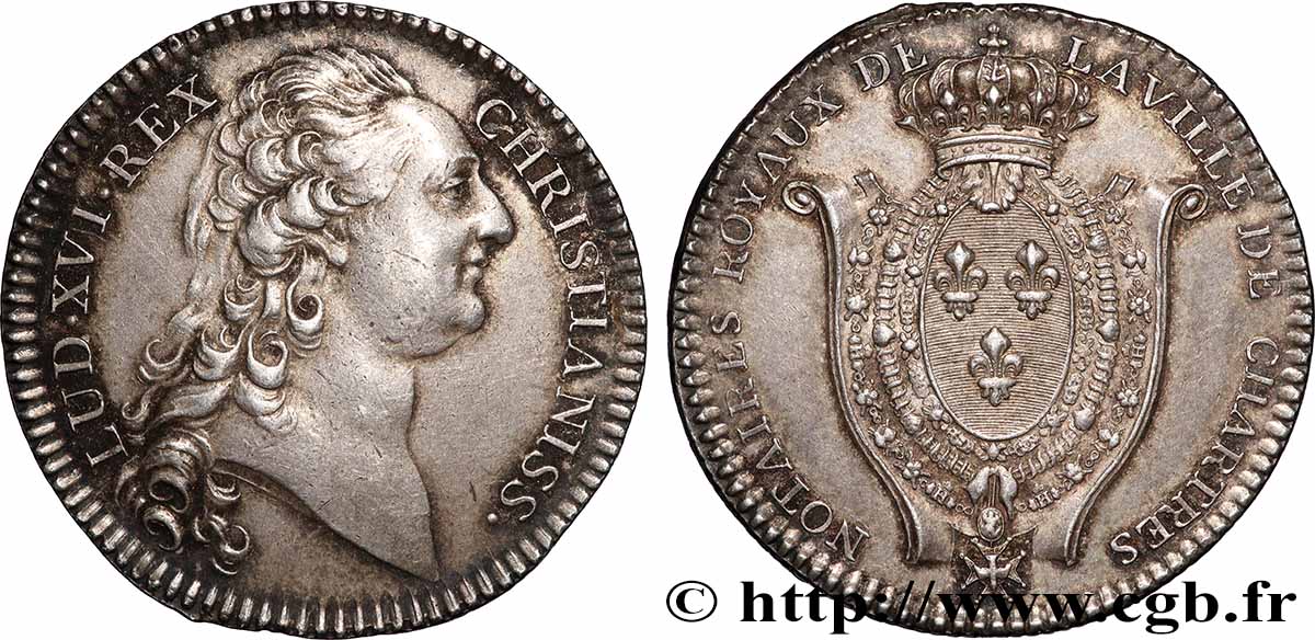 NOTAIRES ROYAUX Notaires de Chartres - Louis XVI VZ