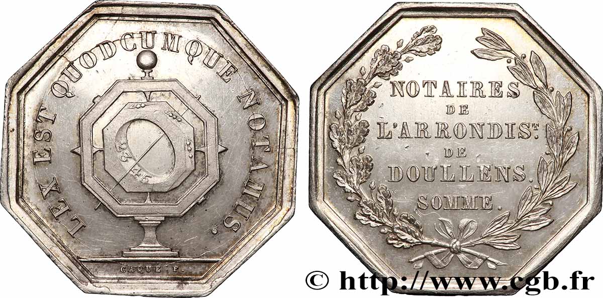 NOTAIRES DU XIXe SIECLE Notaires de Doullens VZ+