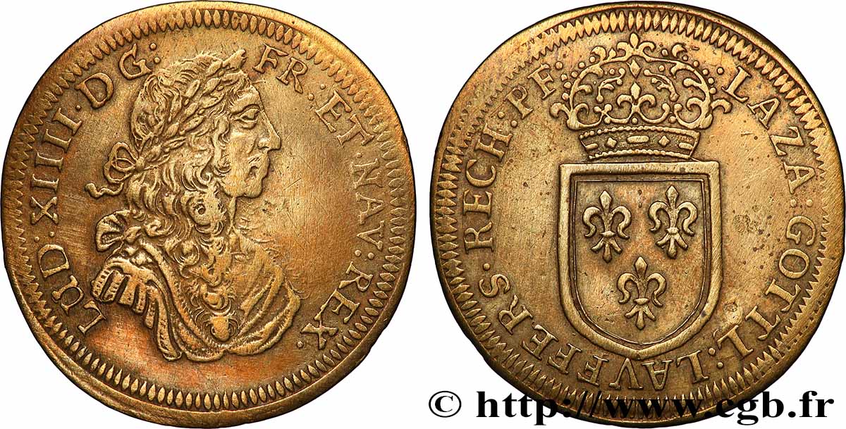 ROUYER - X.JETONS DE NUREMBERG Lazare Gottlieb Lauffer, jeton de compte SS