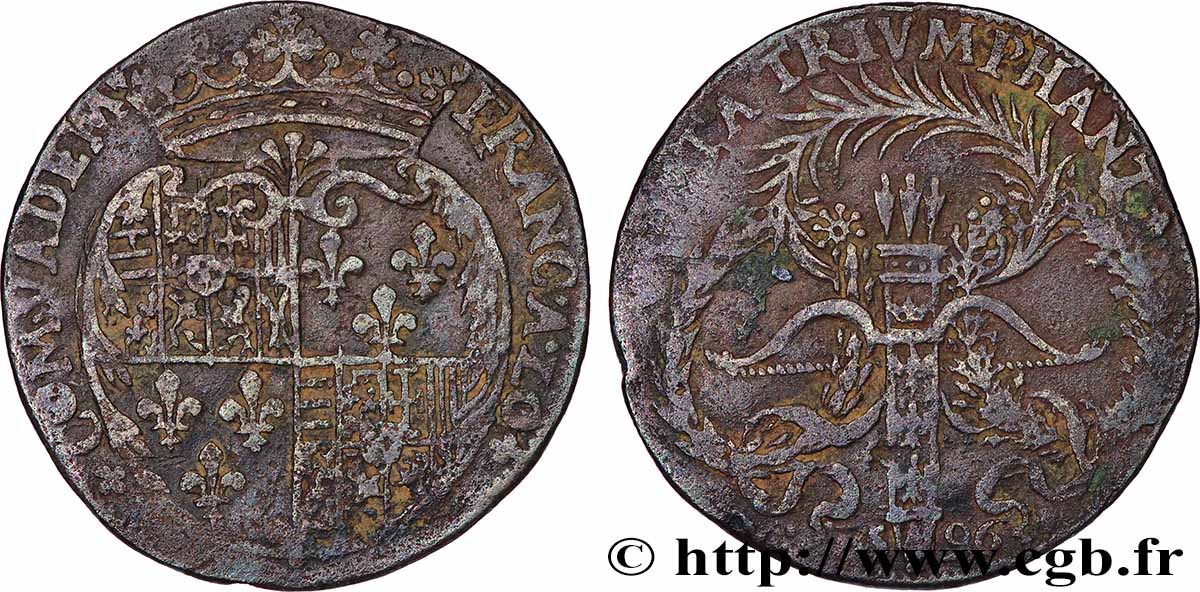 SALM - COMTÉ DE SALM - FRANÇOIS II Mariage de François II et Christine de Salm TTB