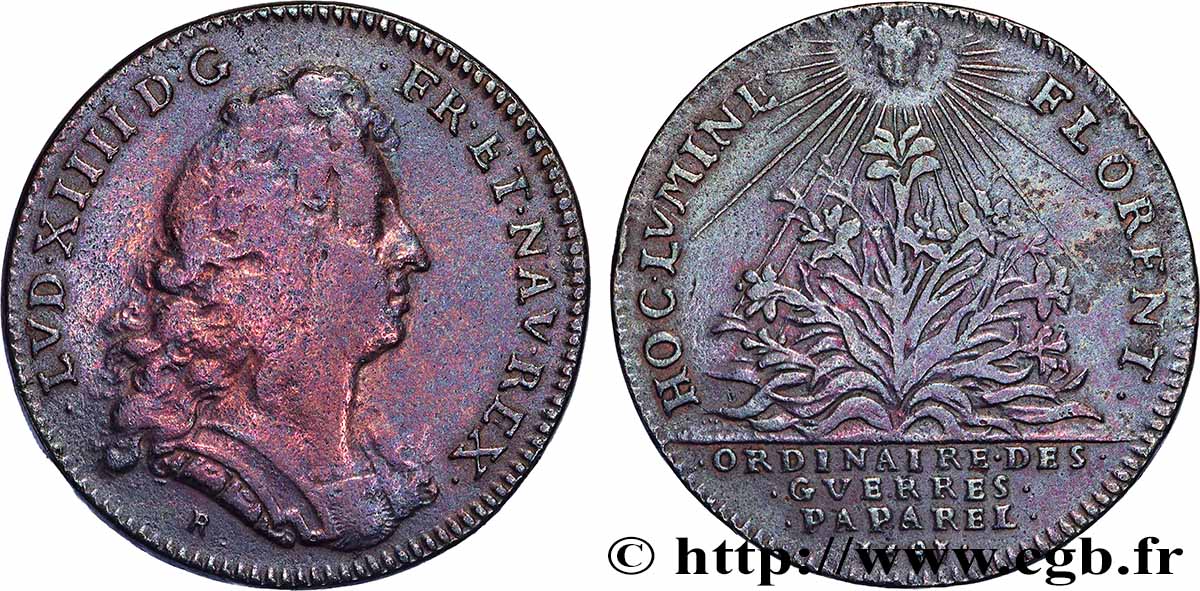 ORDINAIRE DES GUERRES Louis XIV XF