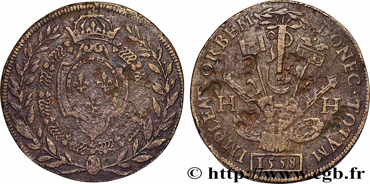 CONSEIL DU ROI Henri II TB+