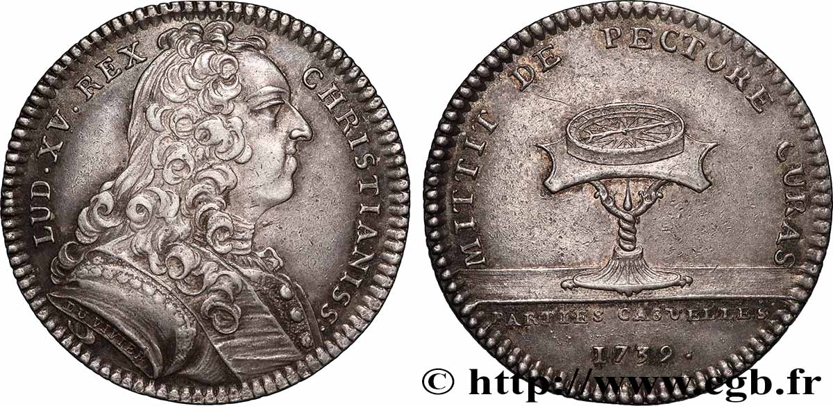 PARTIES ET REVENUS CASUELS Louis XV TTB+