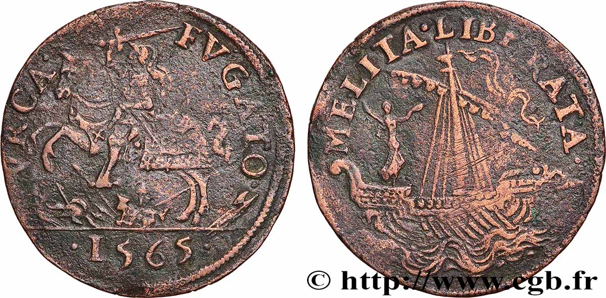 SPAIN - PHILIPPE II OF HABSBOURG Conquête de Malte fSS