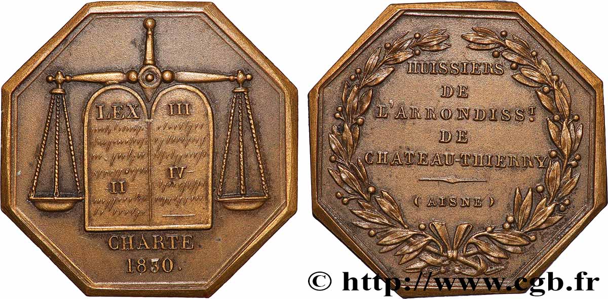 LAW AND LEGAL Huissiers de l’arrondissement de Château-Thierry, refrappe AU