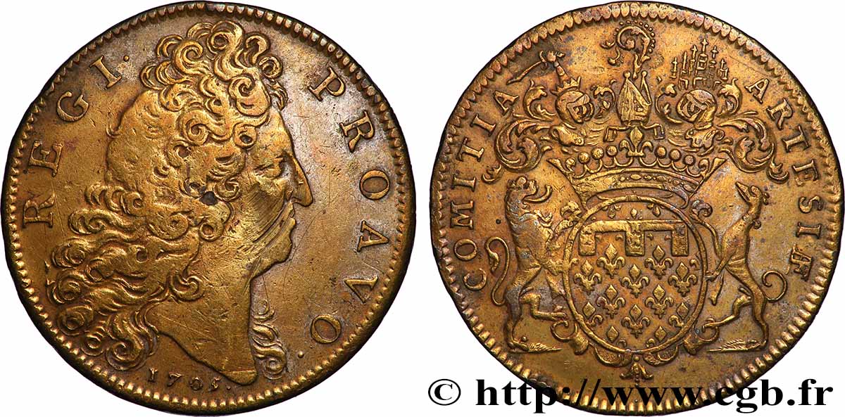 ARTOIS (ÉTATS D ...) Émission de 1705 SS