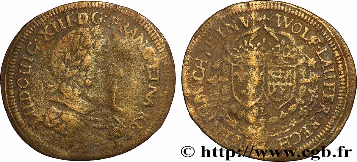 ROUYER - X.JETONS DE NUREMBERG Louis XIII fSS