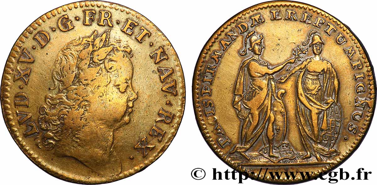 LOUIS XV THE WELL-BELOVED La prise de Fontarabie (pays Basque) SS