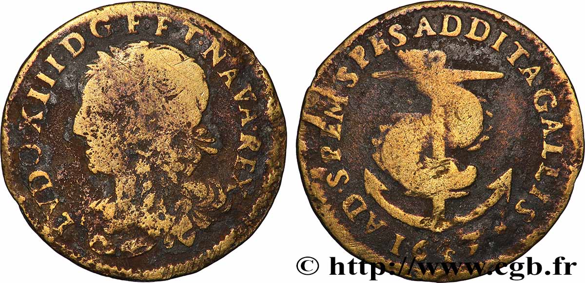 DAUPHINÉ - LOUIS, DAUPHIN (futur LOUIS XIV) fSS