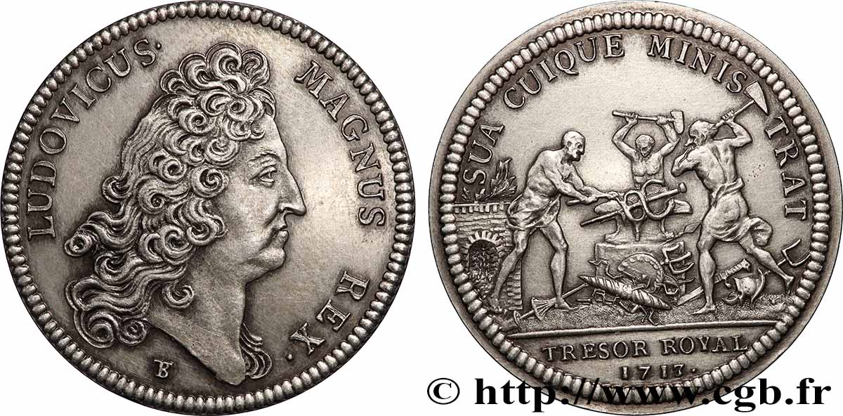 TRÉSOR ROYAL LOUIS XIV, refrappe SUP