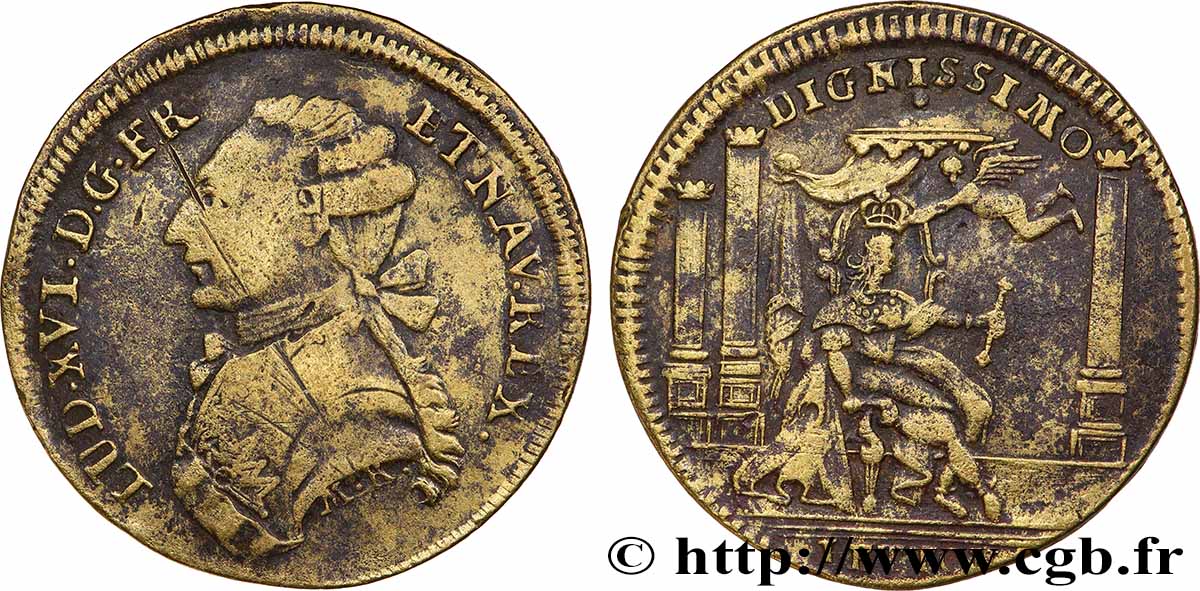 LOUIS XVI Couronnement q.BB
