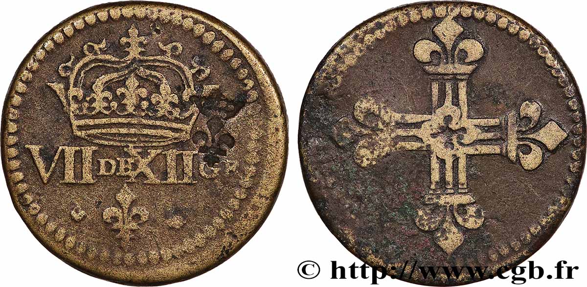 HENRI III à LOUIS XIV - POIDS MONÉTAIRE Poids monétaire pour le quart d’écu BB