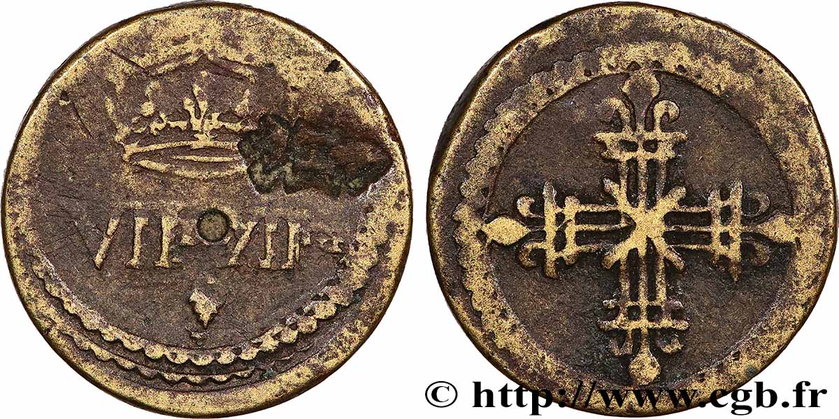 HENRI III à LOUIS XIV - POIDS MONÉTAIRE Poids monétaire pour le quart d’écu SS