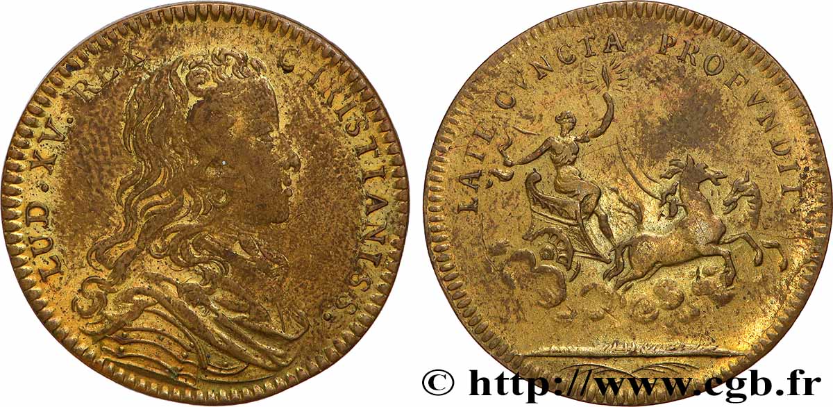 LOUIS XV THE BELOVED Émission de 1724 XF