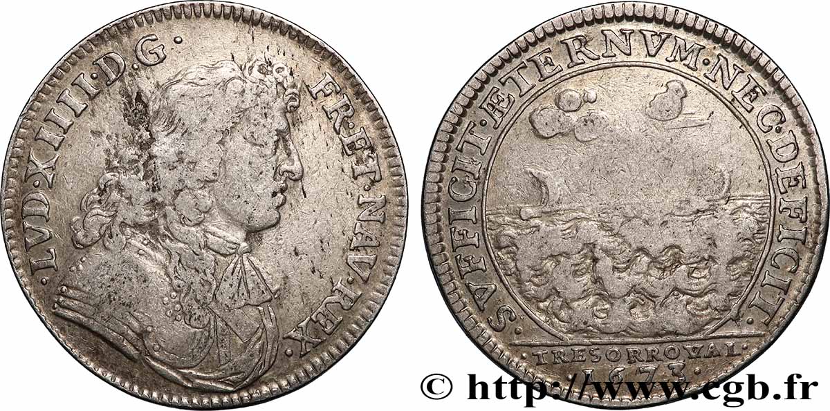 TRÉSOR ROYAL Trésor royal, émission de 1673 SS