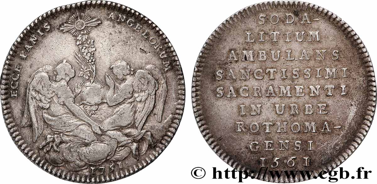 ROUEN (VILLE DE...) Compagnie du Saint-Sacrement XF