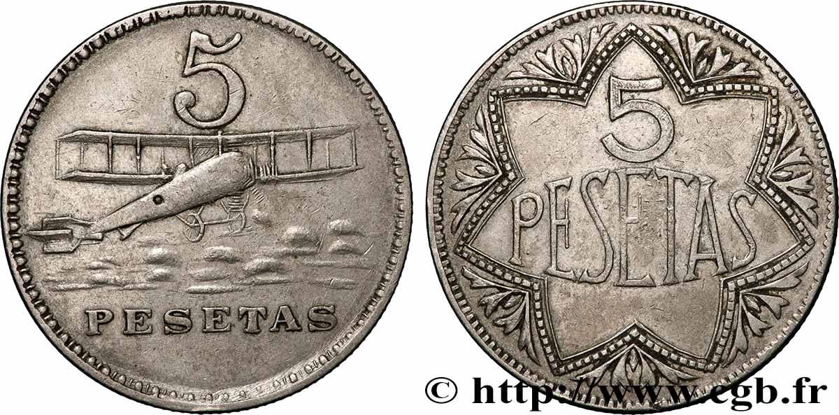 CASINOS ET JEUX 5 Pesetas TTB