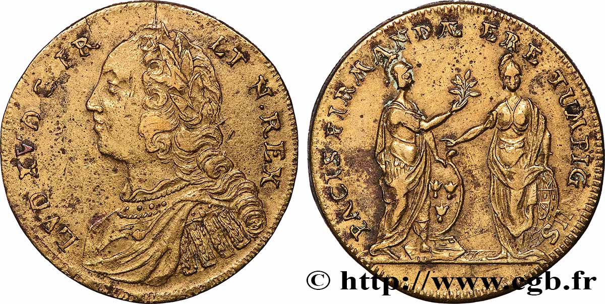 LOUIS XV THE WELL-BELOVED La prise de Fontarabie (pays Basque) SS
