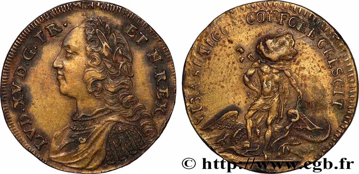 ROUYER - X. JETONS DE NUREMBERG LOUIS XV DIT LE BIEN AIMÉ VF