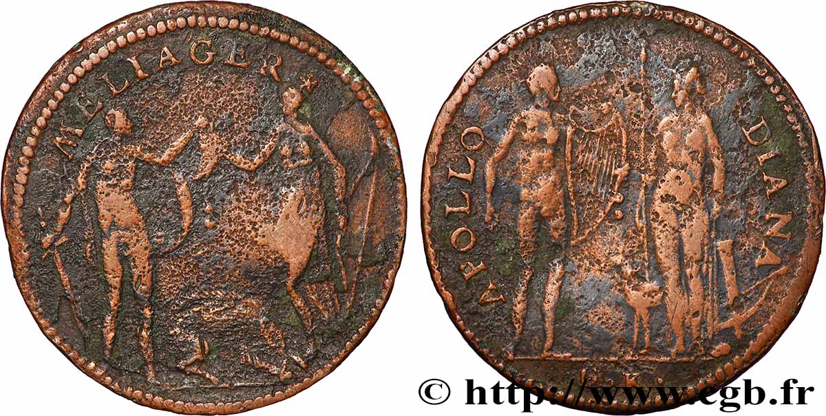 ROUYER - X. JETONS DE NUREMBERG Émission de 1560 - François II VF