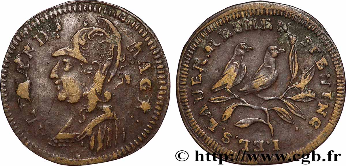ROUYER - X. JETONS DE NUREMBERG Alexandre le Grand AU