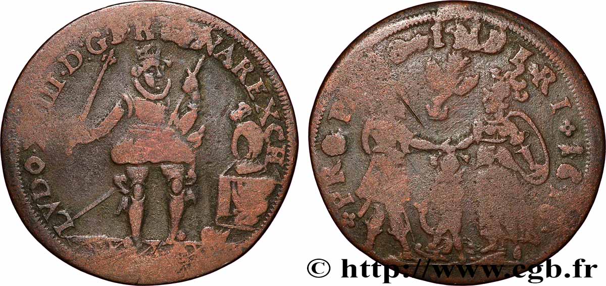 ROUYER - X. JETONS DE NUREMBERG LOUIS XIII TB+