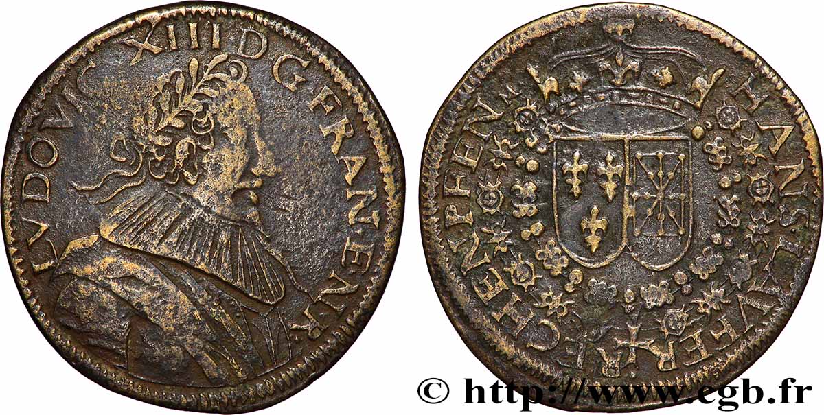 LOUIS XIII LE JUSTE Hans Laufer TB+
