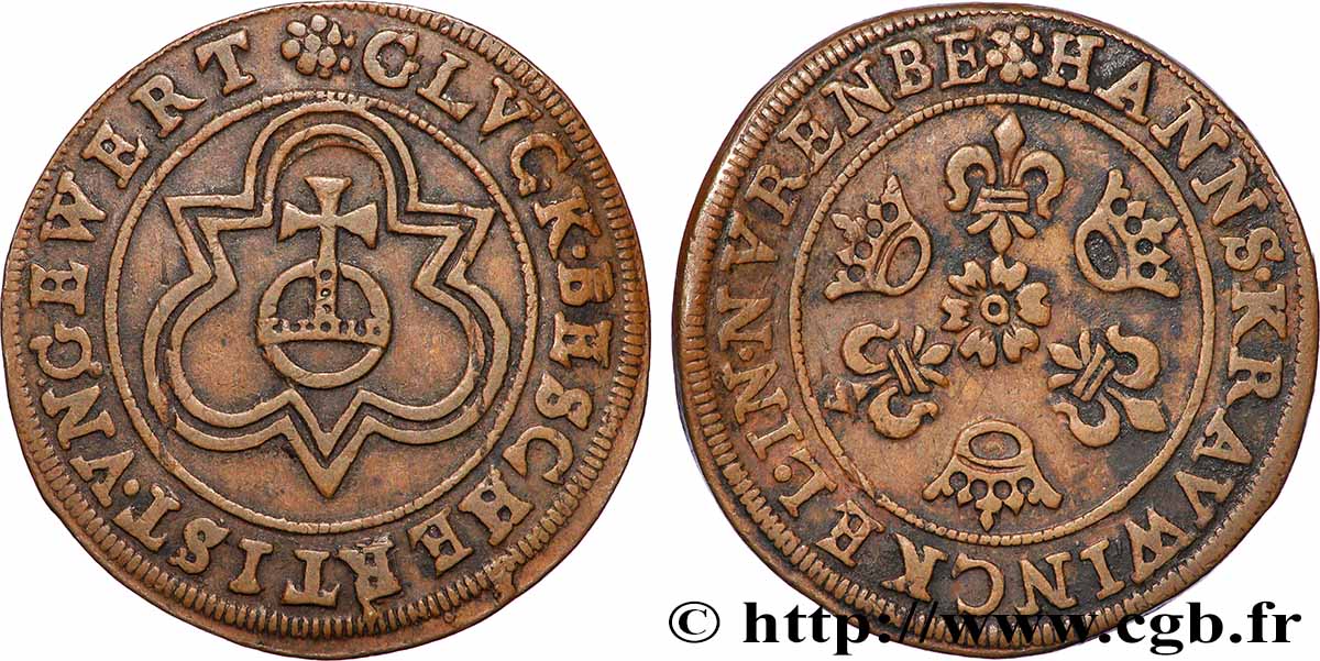ROUYER - X. NUREMBERG JETONS AND TOKENS Jeton de compte AU