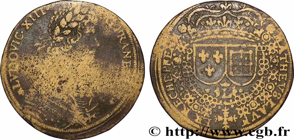 LOUIS XIII THE JUST Conrad Lauffer VF