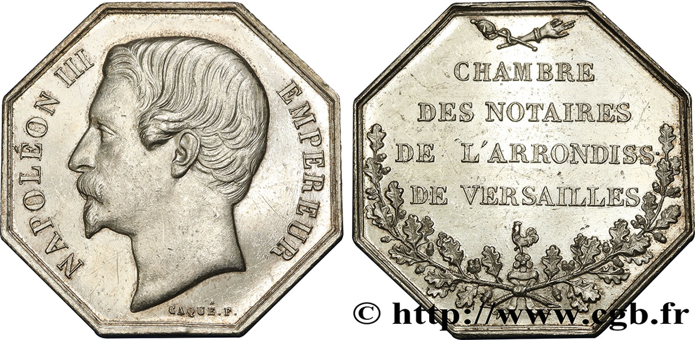 19TH CENTURY NOTARIES (SOLICITORS AND ATTORNEYS) Notaires de Versailles (Napoléon III) MS