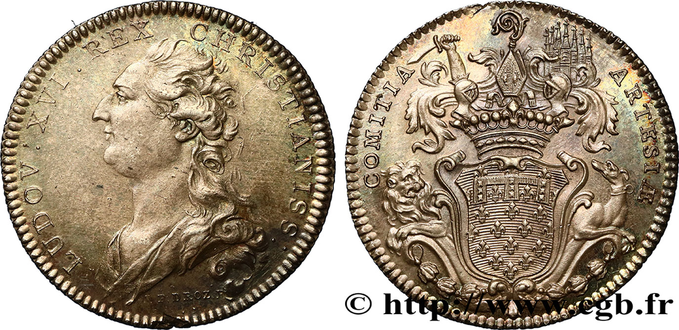 ARTOIS (ÉTATS D ...) ÉTATS D ARTOIS, émission de 1780 SC