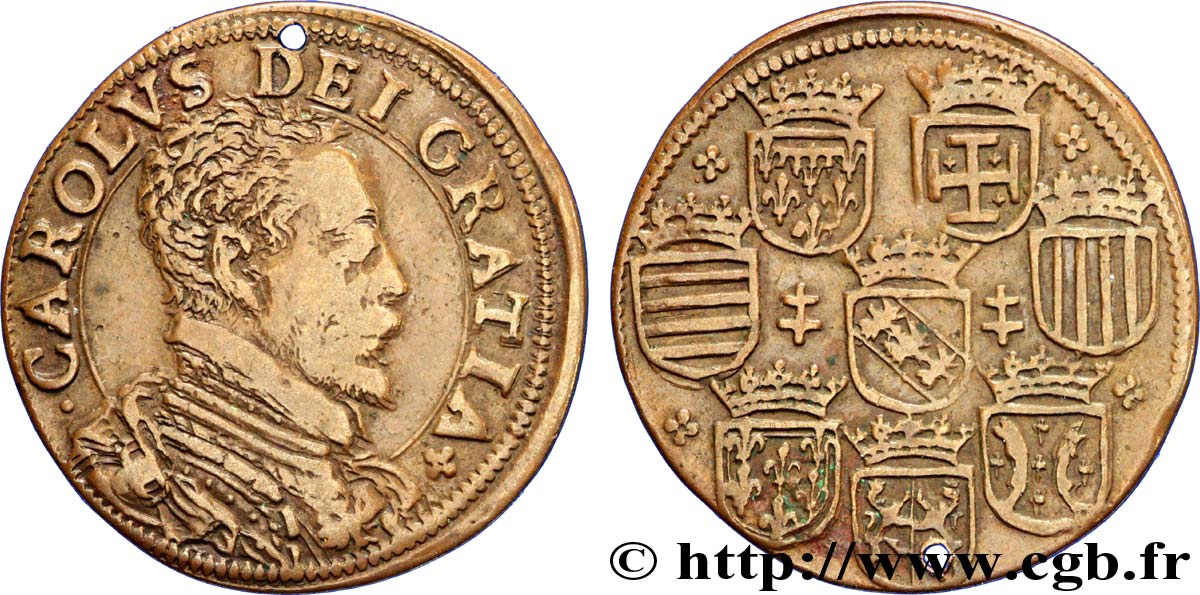 LORRAINE - DUCHÉ DE LORRAINE - CHARLES III LE GRAND DUC Charles III, duc de Lorraine TTB