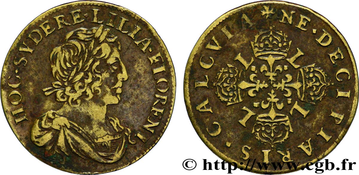 LOUIS XIII LE JUSTE Jeton de compte TTB